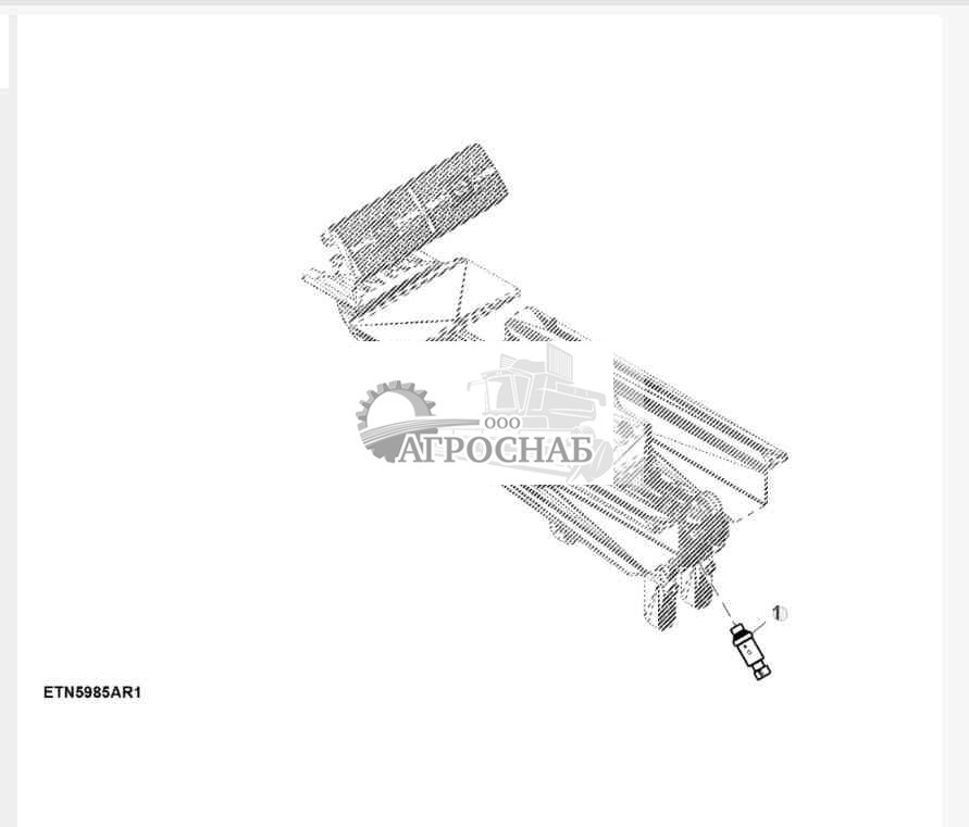 Датчик давления в гидроаккумуляторе тормоза с ProDrive™ 